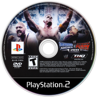 WWE Smackdown vs. Raw 2011 Playstation 2  box art